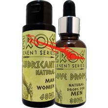 Alvera Eros Legent 60 ml Lubricant Gel Soğuk Erkeklere Özel Içecek 30 ml