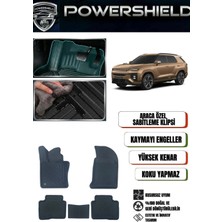 POWERSHIELD  Ssangyong Actyon 2024 ve Sonrası Uyumlu Araca Özel Premium 5D Havuzlu Oto Paspas Takımı