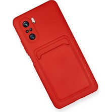 Kentex Mi 11I Kılıf Kelvin Kartvizitli Silikon - Kırmızı
