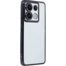 Kentex Note 13 Pro 4g Kılıf Razer Lensli Silikon - Siyah