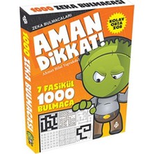 Zeka Bulmacaları Aman Dikkat (7 Fasikül)