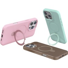 Kentex iPhone 16 Pro Max Regal Magsafe Standlı Kapak - Lila