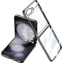Kentex Galaxy Z Flip 5 Kılıf Fold Element Kapak - Siyah