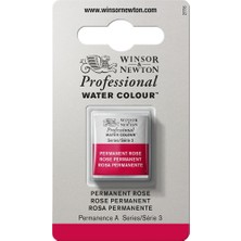 Winsor & Newton : Professional : Yarım Tablet Sulu Boya : Permanent Rose