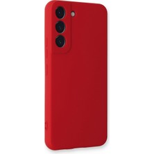 Kentex Galaxy S23 Plus Kılıf Nano Içi Kadife Silikon - Kırmızı
