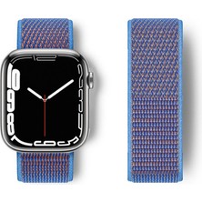 Alvera Watch 42MM Hasırlı Cırtcırtlı Kordon - Mor