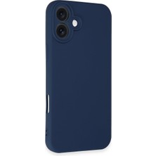 Kentex iPhone 16 Kılıf First Silikon - Lacivert