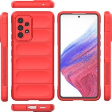 Kentex Galaxy A73 5g Kılıf Optimum Silikon - Kırmızı