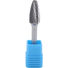 Tissenbach FX1225 Karbür Kalıpçı Frezesi 12X25 mm - Çam Tipi Sivri Uç Çapak Alma Eğesi (Şaft: 6 Mm)