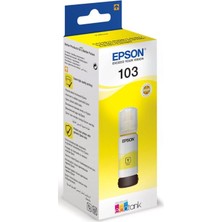 Epson 103 Ecotank Sarı Şişe Mürekkep (C13T00S44A)