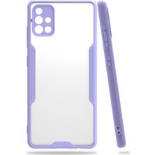 Kentex Galaxy A71 Kılıf Platin Silikon - Lila