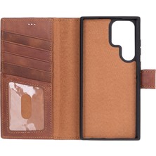 Magic Samsung Galaxy S23 Ultra Leather Detachable Wallet Case