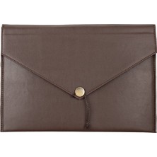 Mac Sleeve 15-16 Inç MacBook Uyumlu Kılıf Kahverengi