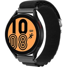 Alvera Watch 20MM KR410 Kumaş Kordon - Siyah