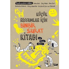 Küçük Ressamlar Için Binbir Surat Kitabı - Çiz, Boya, Eğlen