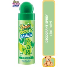 Malizia Bon Bons Çocuk Deodorant Sprey Siber Kivi 75 ml