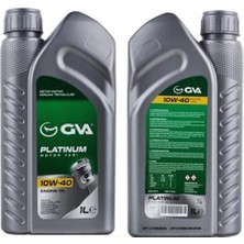 GVA 10W40 Motor Yağı 1 Litre Platınum Yarı Sentetik Apı Sl/cf