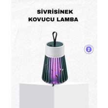 Kentex Mey Ithalat® Şarjlı Mor Işıklı Sivrisinek Öldürücü Lamba – Sessiz ve Kimyasal Içermez