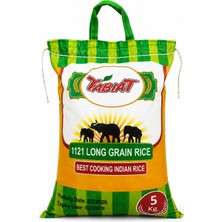 Tabiat 5 kg 1121 Uzun Tane Indian Basmati Pirinç