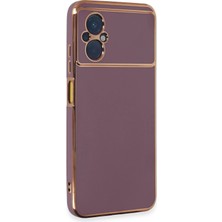 Aconcept Newface Xiaomi Poco M5 Kılıf Volet Silikon - Mor