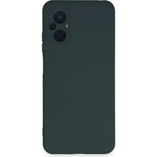 Aconcept Newface Xiaomi Poco M5 Kılıf Nano Içi Kadife Silikon - Koyu Yeşil