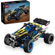 1001 Technic Arazi Yarışı Arabası 42164 | 8 Yaş ve Üzeri Çocuklar Için Hareketli 4 Silindir Motor