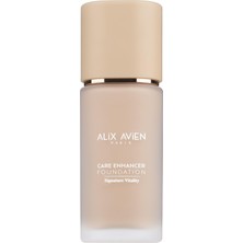 1001 Kırışıklık Karşıtı Nemlendirici SPF30 Parlak Bitişli Fondöten Care Enhancer 811 Soft Amber