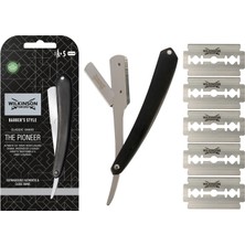 1001 Barber's Style The Pioneer Ustura 5 Adet Tıraş Bıçağı ile Birlikte