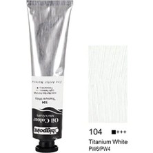 CATEKSSS Yağlı Boya 45 Ml. 104 Titanium White - Beyaz - Ortaokul