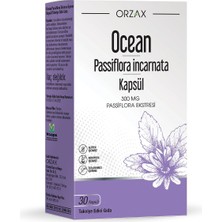 1001 Orzax Ocean Passiflora 300 Mg 30 Kapsül