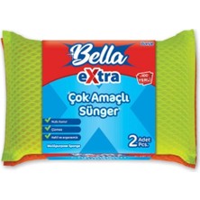 1001 Bella Extra 2'li Çok Amaçlı Sünger