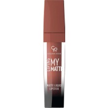1001 Liping My Matte Likit Ruj No: 22 - Suya Dayanıklı Ultra Mat Ruj