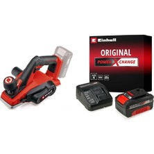1001 Te-Pl 18/82 Li - Solo, Akülü Planya + Einhell 18V 4,0 Ah Pxc Starter Kit, Akü & Şarj Cihazı