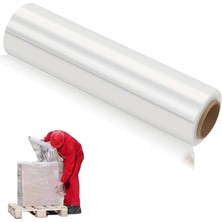 1001 Palet Streç Film 17 Mic 50 cm 1,670 kg | Eşya, Koli ve Palet Sarmak Için | 1 Adet