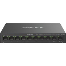 1001 MS110CP | 10 Port Poe+ Switch | 8 Port Poe Kamera Switch | 2 Gigabit Uplink | 65W | 250M Extend | Vl