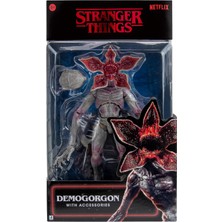 1001 Stranger Things Demogorgon Upside Down Collector Figürü - Alternatif Baş ve Çevresel Teşhir Tab
