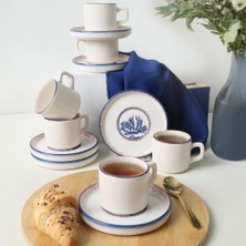 1001 Marine Wonders Stackable Çay Takımı 12 Parça 6 Kişilik 22741-22905