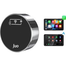 1001 Kablosuz Carplay Android Auto Kabloludan Kablosuza Çevirici USB ve Type-C Adaptör