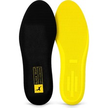 1001 Hyper Boost Technology X15 Soft Comfort Siyah-Sarı Ergonomik Konforlu Rahat Yumuşak Tabanlık Siya