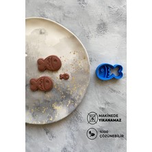 1001 2'li Büyük ve Küçük Balık Hamur Şekillendirici