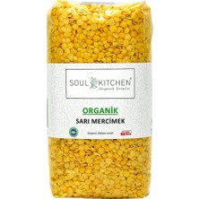 1001 Soul Kitchen Organik Sarı Mercimek 750 gr