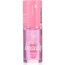 1001 Miss Beauty Tint Lip Oil - 01 Strawberry - Renk Değiştiren Dudak Yağı