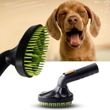 1001 Buffer® Süpürgeye Takılabilir Ergonomik Kedi Köpek Tüy Tarama Fırçası, 15 x 10 x 12 cm
