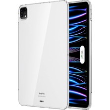1001 Apple ile Uyumlu 11 Inç iPad (A16) / iPad Air 10.9 Inç/ipad 10.nesil 10.9 Kılıf Şeffaf Silikon