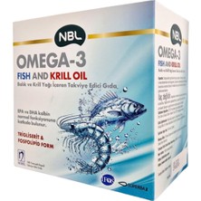 1001 Omega3 Fish/krill Oil Teg 50 Kapsül Gıda Takviyesi