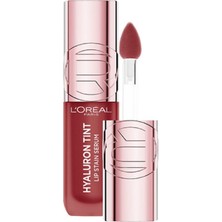 1001 L'oreal Cosmetics Hyaluron Lip Tint - 521 Bordeaux Please | Hyaluronik Asit Ile, 2 Kata Kadar Daha F