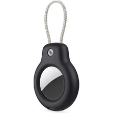 1001 Airtag ile Uyumlu Superlock Serisi Kilitli Kılıf ve Darbelere Karşı Ultra Güçlü Koruyucu Anah