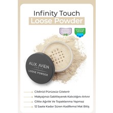 1001 Ipeksi Toz Pudra - Sabitleyici Etki Mat Bitiş - Loose Powder 02 Nude Ivory