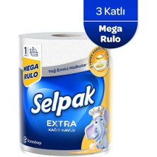 1001 Yağ Emici Kağıt Havlu 1 Dev Rulo (1=3)