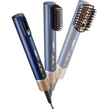1001 Saç Kurutma ve Şekillendirme Seti, Air Wand, 1600W, 2 Başlık, Elektrilklenme Önleyici Iyon Tek